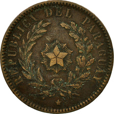 Coin, Paraguay, 2 Centesimos, 1870, VF(30-35), Copper, KM:3