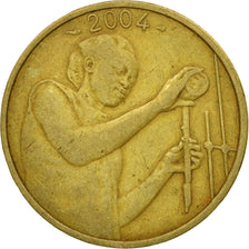 Coin, West African States, 25 Francs, 2004, Paris, EF(40-45), Aluminum-Bronze