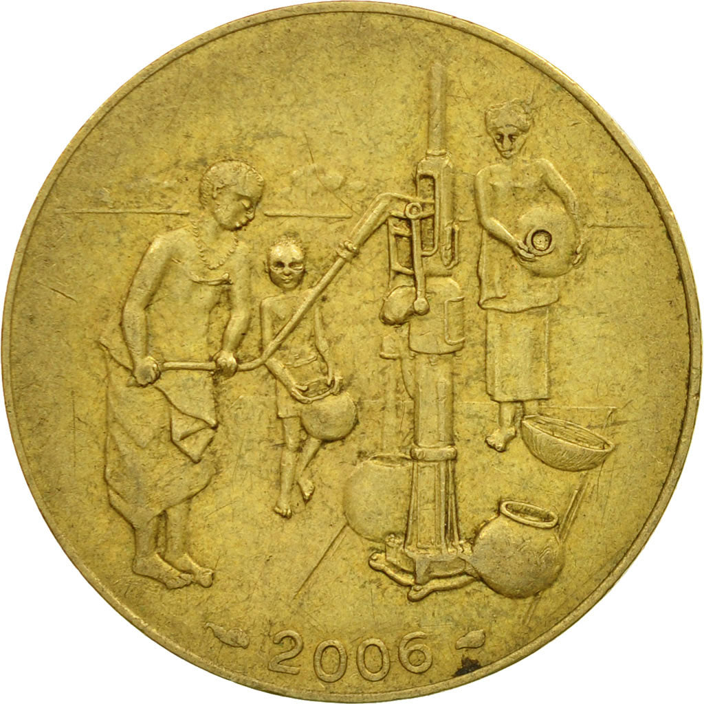 Monnaie, West African States, 10 Francs, 2006, Paris, TTB, Aluminum-Bronze
