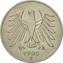 Münze, Bundesrepublik Deutschland, 5 Mark, 1985, Munich, SS, Copper-Nickel Clad