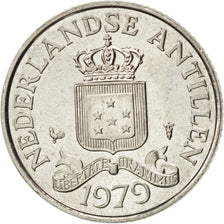 NETHERLANDS ANTILLES, 25 Cents, 1979, KM #11, MS(65-70), Nickel, 19, 3.45