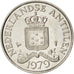 NETHERLANDS ANTILLES, 25 Cents, 1979, KM #11, MS(65-70), Nickel, 19, 3.45
