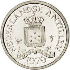 NETHERLANDS ANTILLES, 10 Cents, 1979, KM #10, MS(65-70), Nickel, 15, 2.00