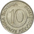 Moneta, Słowenia, 10 Tolarjev, 2002, EF(40-45), Miedź-Nikiel, KM:41