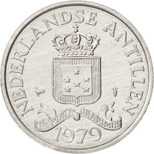 NETHERLANDS ANTILLES, 2-1/2 Cents, 1979, KM #9a, MS(65-70), Aluminum, 23.5, 1.21