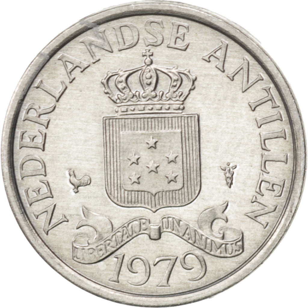 NETHERLANDS ANTILLES, Cent, 1979, KM #8a, MS(65-70), Aluminum, 18, 0.81