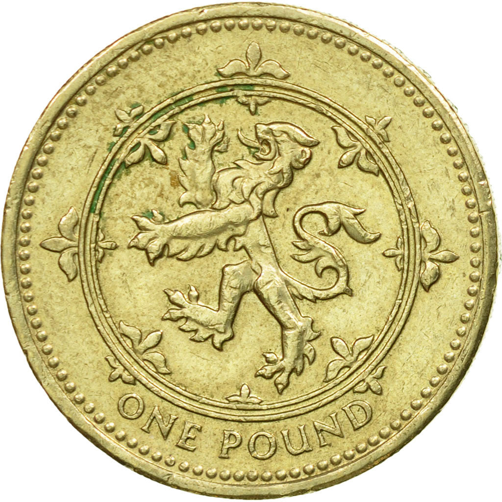Coin, Great Britain, Elizabeth II, Pound, 1994, EF(40-45), Nickel-brass, KM:967