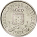 NETHERLANDS ANTILLES, 25 Cents, 1981, KM #11, MS(63), Nickel, 19, 3.43