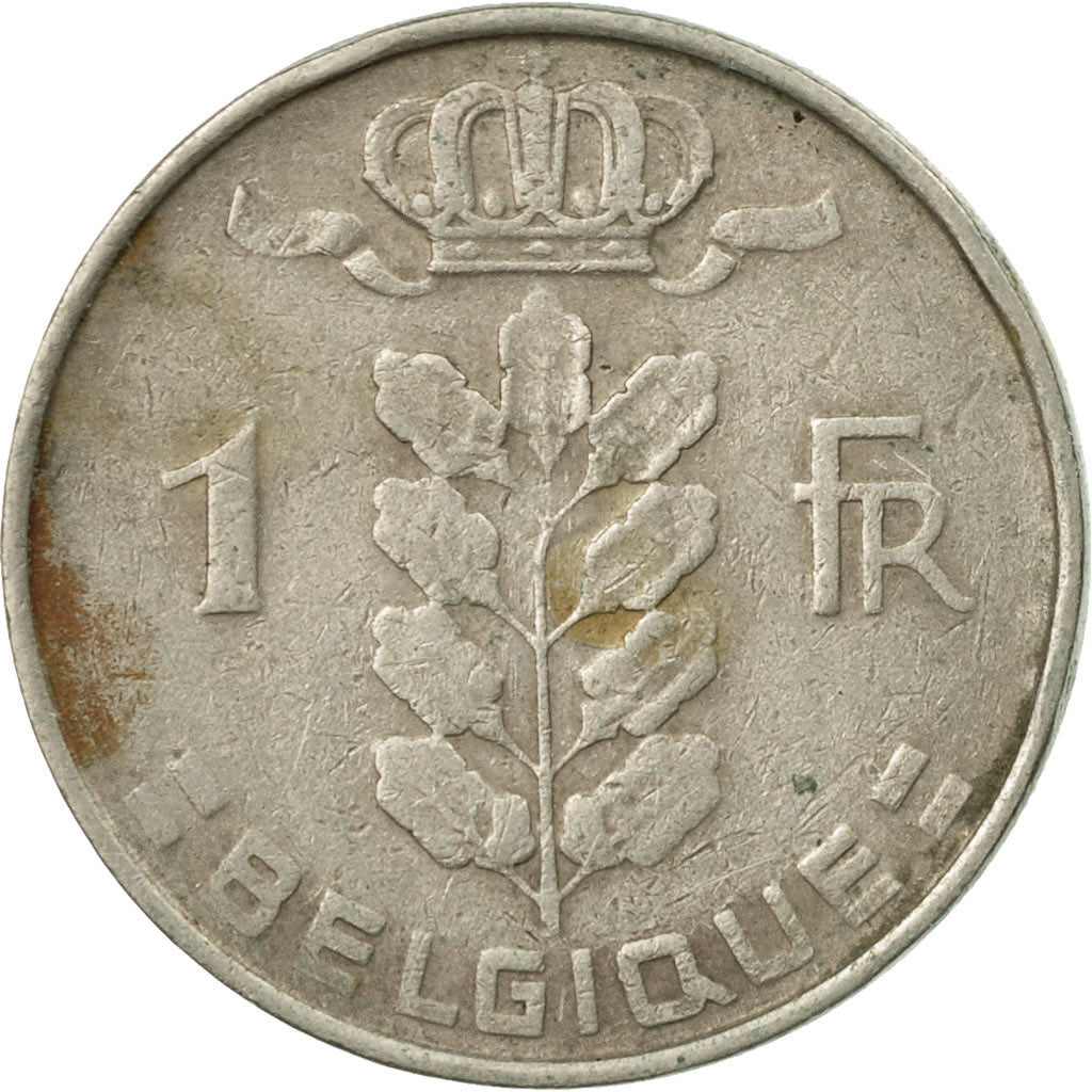 Coin, Belgium, Franc, 1963, EF(40-45), Copper-nickel, KM:142.1