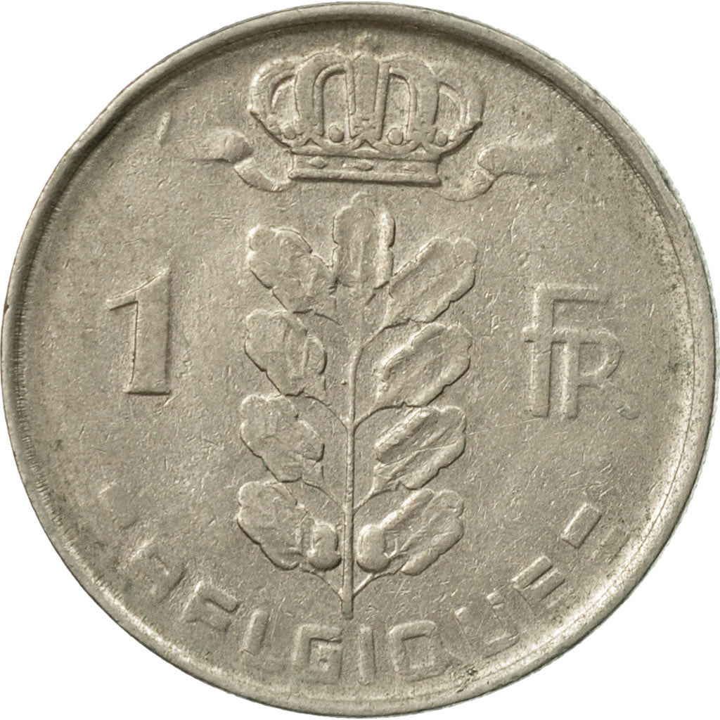 Coin, Belgium, Franc, 1964, EF(40-45), Copper-nickel, KM:142.1