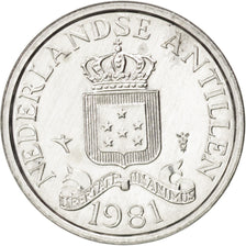 NETHERLANDS ANTILLES, Cent, 1981, KM #8a, MS(63), Aluminum, 18, 0.78