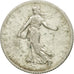 Monnaie, France, Semeuse, Franc, 1912, Paris, TTB, Argent, Gadoury:467, KM:844.1
