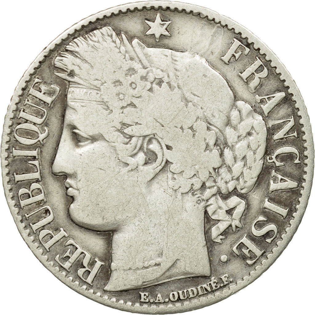 Coin, France, Cérès, Franc, 1895, Paris, VF(30-35), Silver, KM:822.1