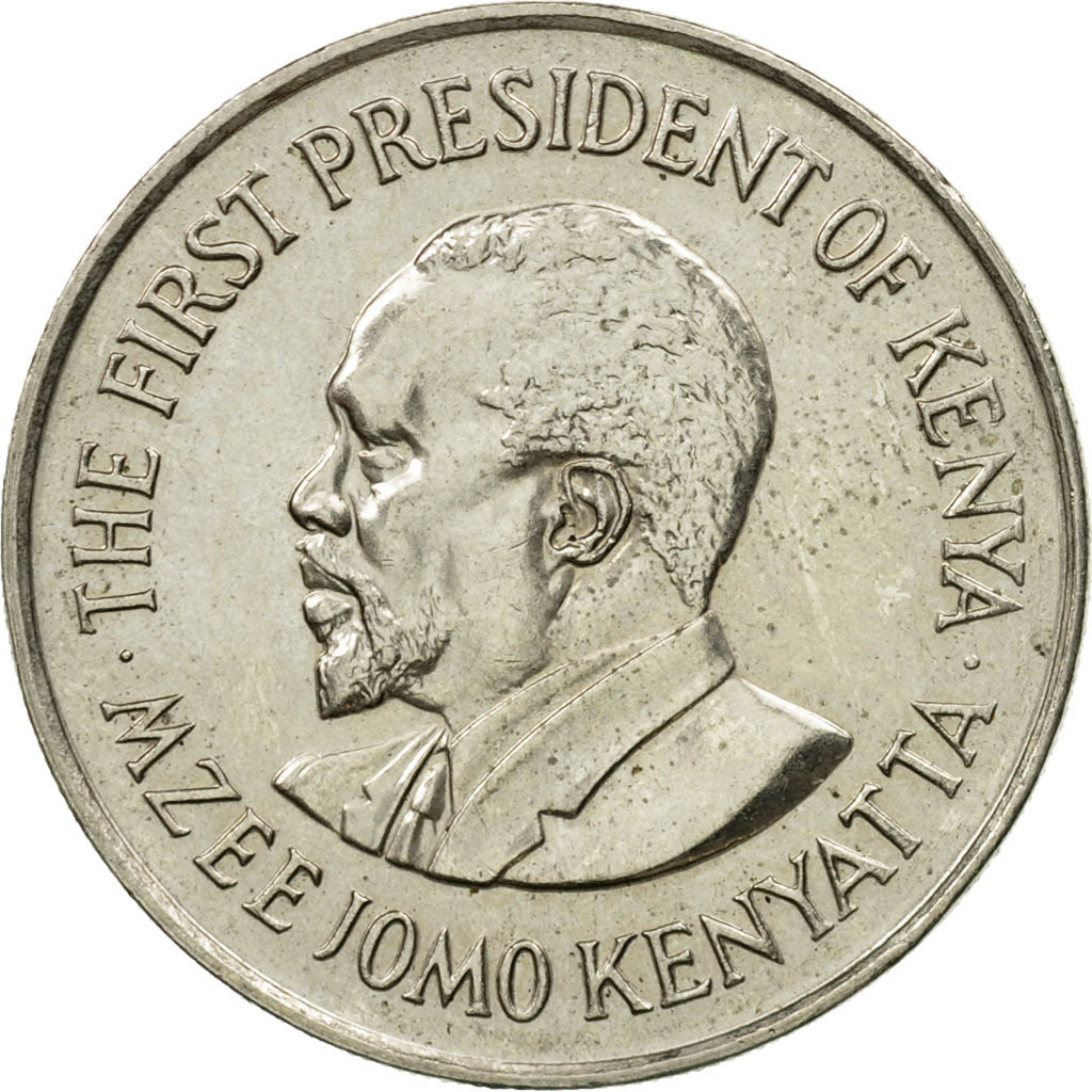 Coin, Kenya, Shilling, 1978, AU(55-58), Copper-nickel, KM:14