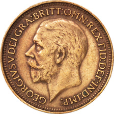 GREAT BRITAIN, Farthing, 1932, KM #825, EF(40-45), Bronze, 20, 2.84