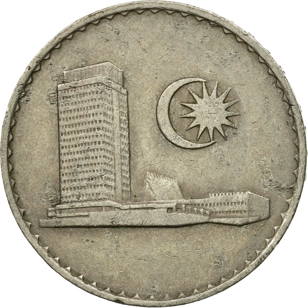 Coin, Malaysia, 50 Sen, 1973, Franklin Mint, EF(40-45), Copper-nickel, KM:5.3