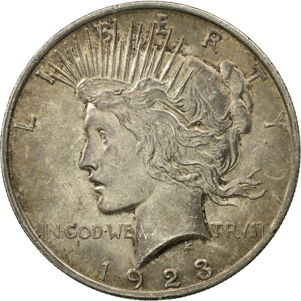 Moneta, Stati Uniti, Peace Dollar, Dollar, 1923, U.S. Mint, Philadelphia, BB