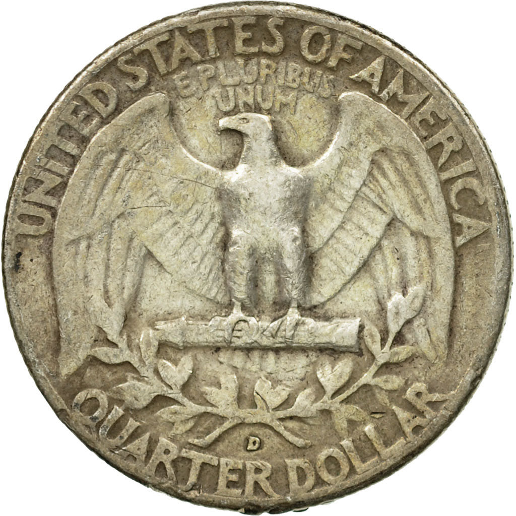 Coin, United States, Washington Quarter, Quarter, 1957, U.S. Mint, Denver