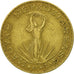 Coin, Hungary, 10 Forint, 1985, EF(40-45), Aluminum-Bronze, KM:636