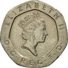 Coin, Great Britain, Elizabeth II, 20 Pence, 1994, EF(40-45), Copper-nickel