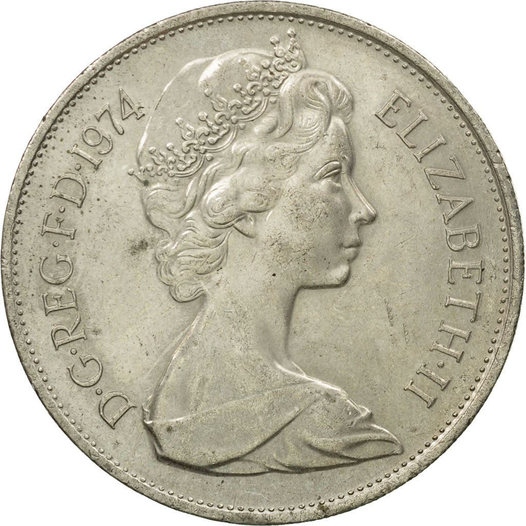 Monnaie, Grande-Bretagne, Elizabeth II, 10 New Pence, 1974, SUP, Copper-nickel
