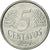 Coin, Brazil, 5 Centavos, 1997, EF(40-45), Stainless Steel, KM:632