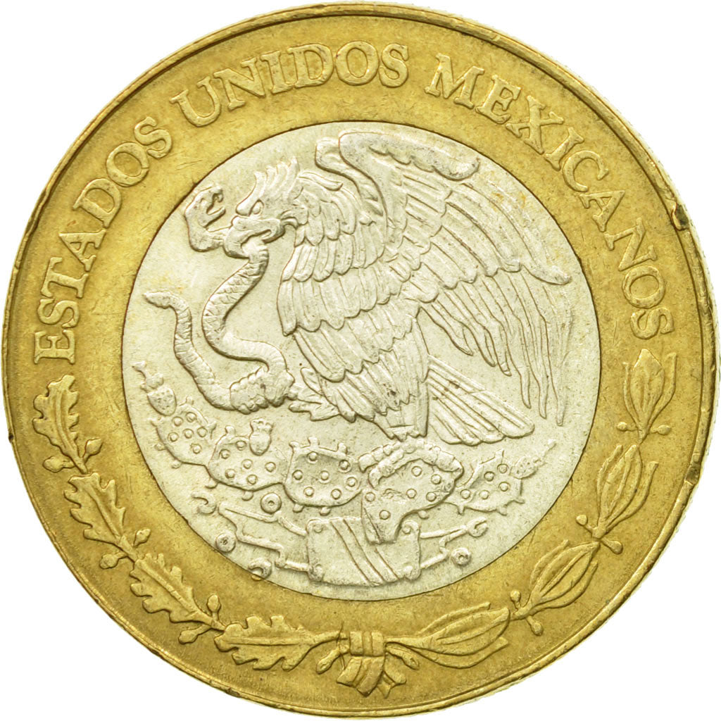 Monnaie, Mexique, 10 Nuevo Pesos, 1995, Mexico City, TTB, Bi-Metallic, KM:553