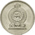 Coin, Sri Lanka, 50 Cents, 1982, EF(40-45), Copper-nickel, KM:135.2