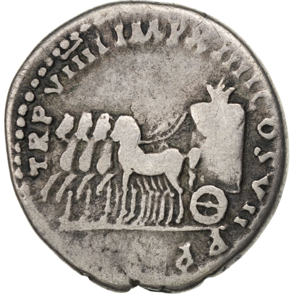 Titus, Denarius, Rome, VF(30-35), Silver, RIC #7, 3.12