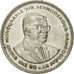 Moneda, Mauricio, 1/2 Rupee, 1990, MBC, Níquel chapado en acero, KM:54