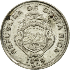 Monnaie, Costa Rica, 10 Centimos, 1979, TTB, Nickel Clad Steel, KM:185.2b