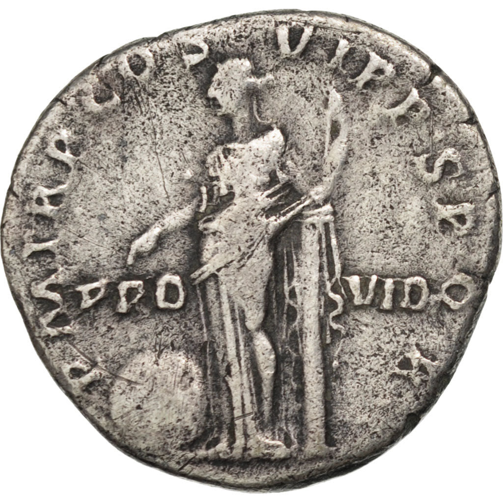 Trajan, Denarius, Roma, VF(30-35), Silver, RIC #361, 3.14