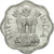 Moneda, INDIA-REPÚBLICA, 2 Paise, 1975, MBC, Aluminio, KM:13.6