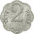 Moneta, INDIE-REPUBLIKA, 2 Paise, 1975, EF(40-45), Aluminium, KM:13.6
