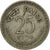 Moneta, INDIE-REPUBLIKA, 25 Paise, 1974, EF(40-45), Miedź-Nikiel, KM:49.1