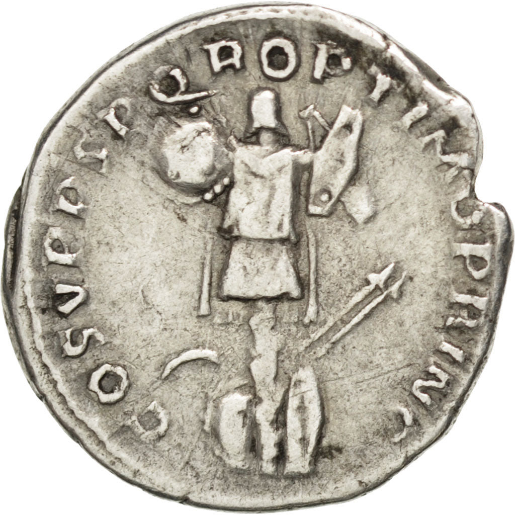 Coin, Trajan, Denarius, Rome, EF(40-45), Silver, RIC:147b