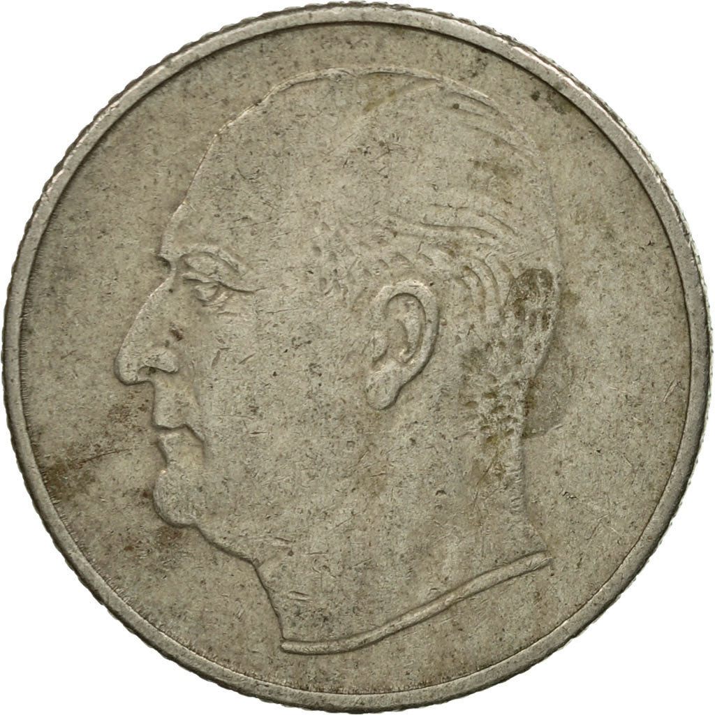 Coin, Norway, Olav V, 50 Öre, 1972, EF(40-45), Copper-nickel, KM:408