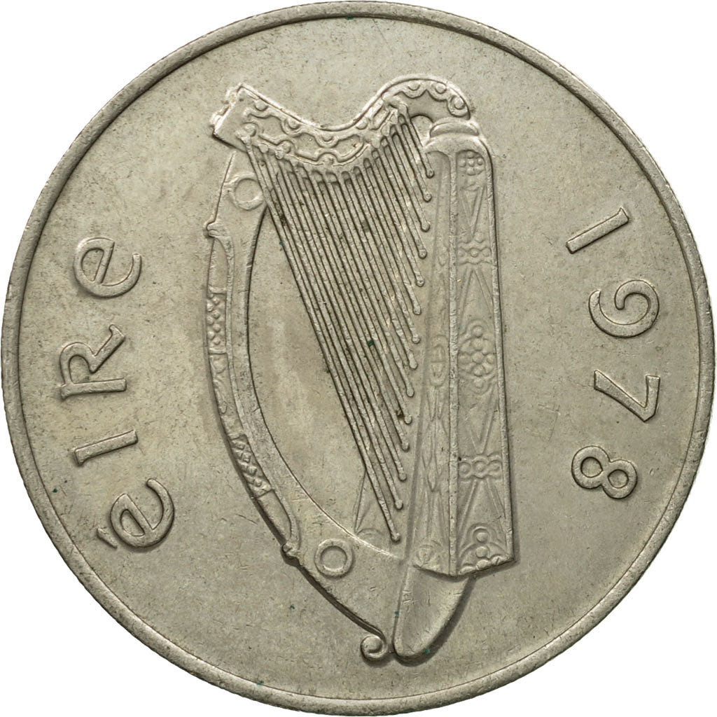 Coin, IRELAND REPUBLIC, 10 Pence, 1978, EF(40-45), Copper-nickel, KM:23