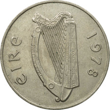 Coin, IRELAND REPUBLIC, 10 Pence, 1978, EF(40-45), Copper-nickel, KM:23