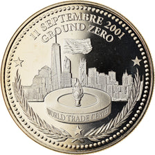 France, Medal, World Trade Center, 11 Septembre 2001, Ground Zéro, MS(64)