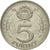 Moneta, Ungheria, 5 Forint, 1971, BB, Nichel, KM:594