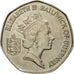Coin, Guernsey, Elizabeth II, 20 Pence, 1992, Heaton, EF(40-45), Copper-nickel