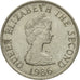 Coin, Jersey, Elizabeth II, 5 Pence, 1986, EF(40-45), Copper-nickel, KM:56.1