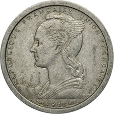 Monnaie, Madagascar, Franc, 1948, Paris, TTB, Aluminium, KM:3