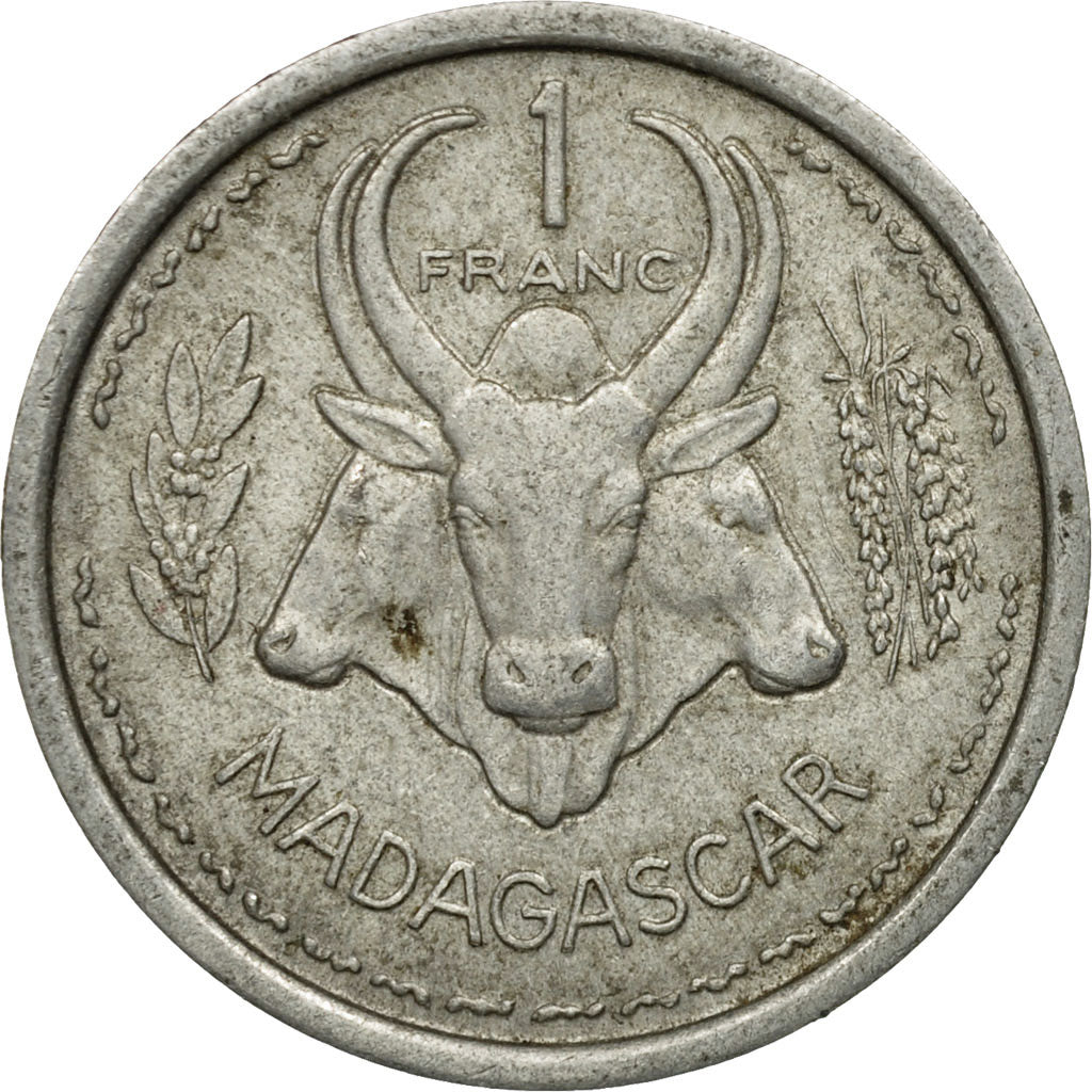 Monnaie, Madagascar, Franc, 1948, Paris, TTB, Aluminium, KM:3