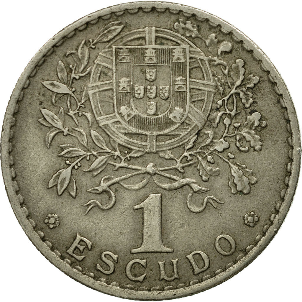 Coin, Portugal, Escudo, 1966, EF(40-45), Copper-nickel, KM:578
