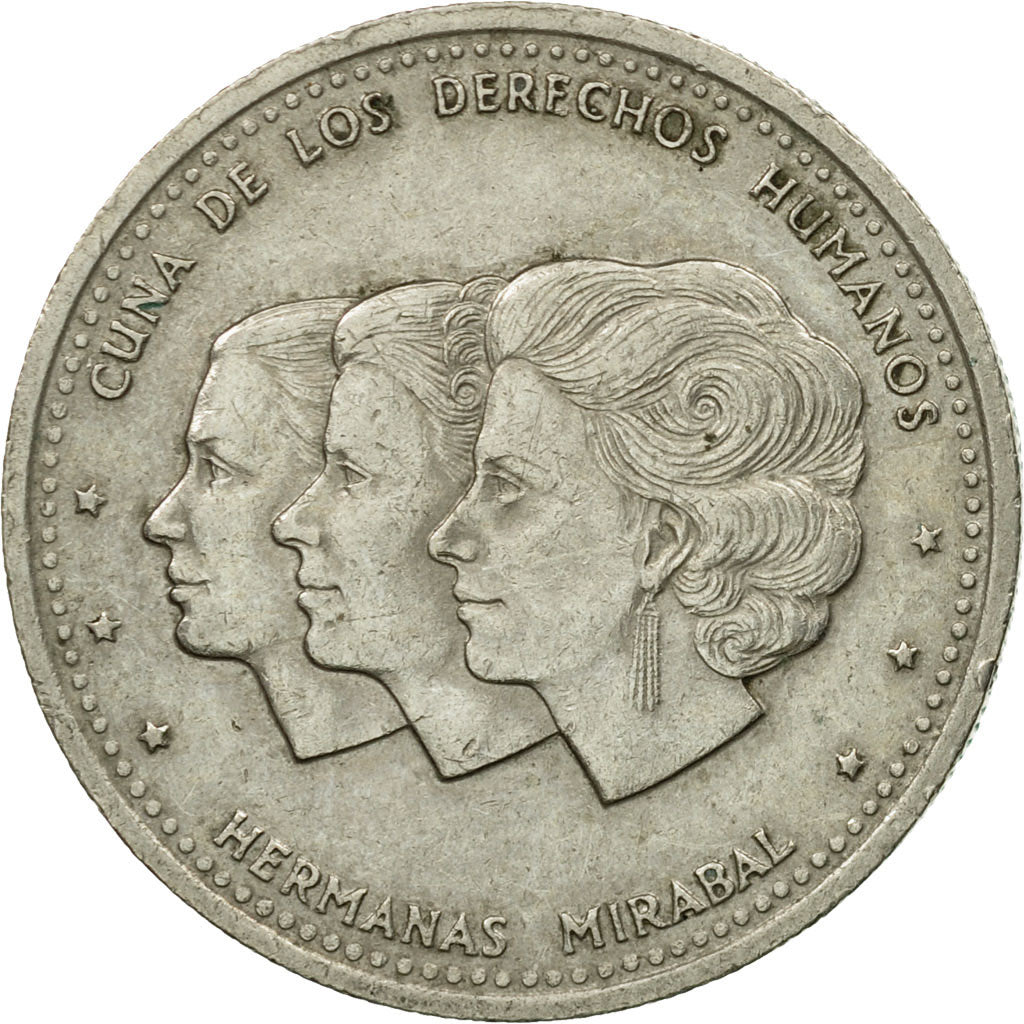 Coin, Dominican Republic, 25 Centavos, 1987, Dominican Republic Mint, EF(40-45)