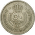 Coin, Jordan, Abdullah II, 50 Fils, 1/2 Dirham, 1949, EF(40-45), Copper-nickel