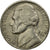 Coin, United States, Jefferson Nickel, 5 Cents, 1974, U.S. Mint, Denver