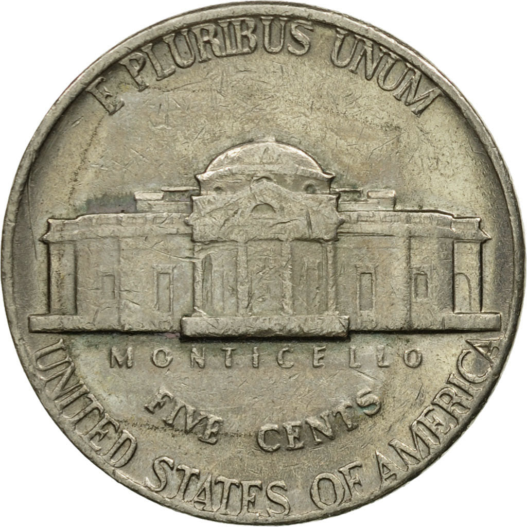 Moneda, Estados Unidos, Jefferson Nickel, 5 Cents, 1974, U.S. Mint, Denver, MBC
